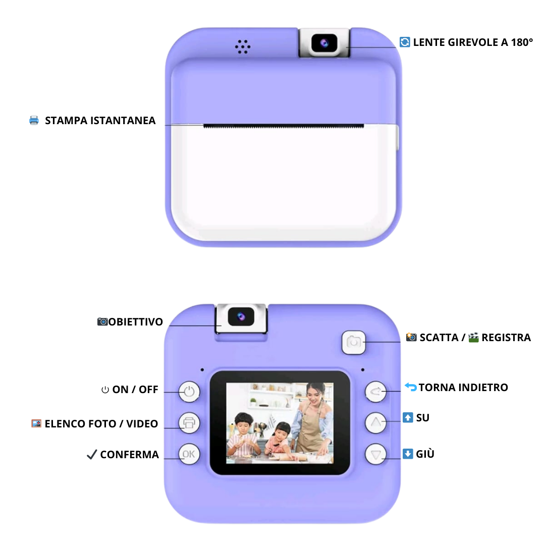 MEMORYCAM - Sofortbild